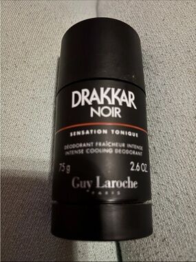 Drakkar Noir deodorant stick 2.6oz-old version Rare!!!